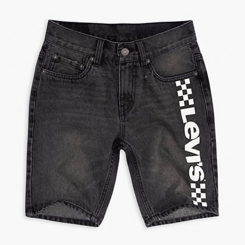 Levi's Distressed Bermuda Denim Shorts